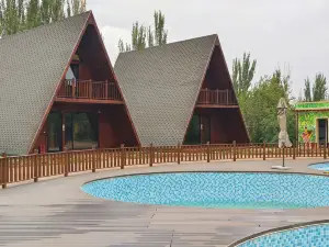 待花谷沙療泳池度假莊園（吐魯番葡萄溝風景區店）