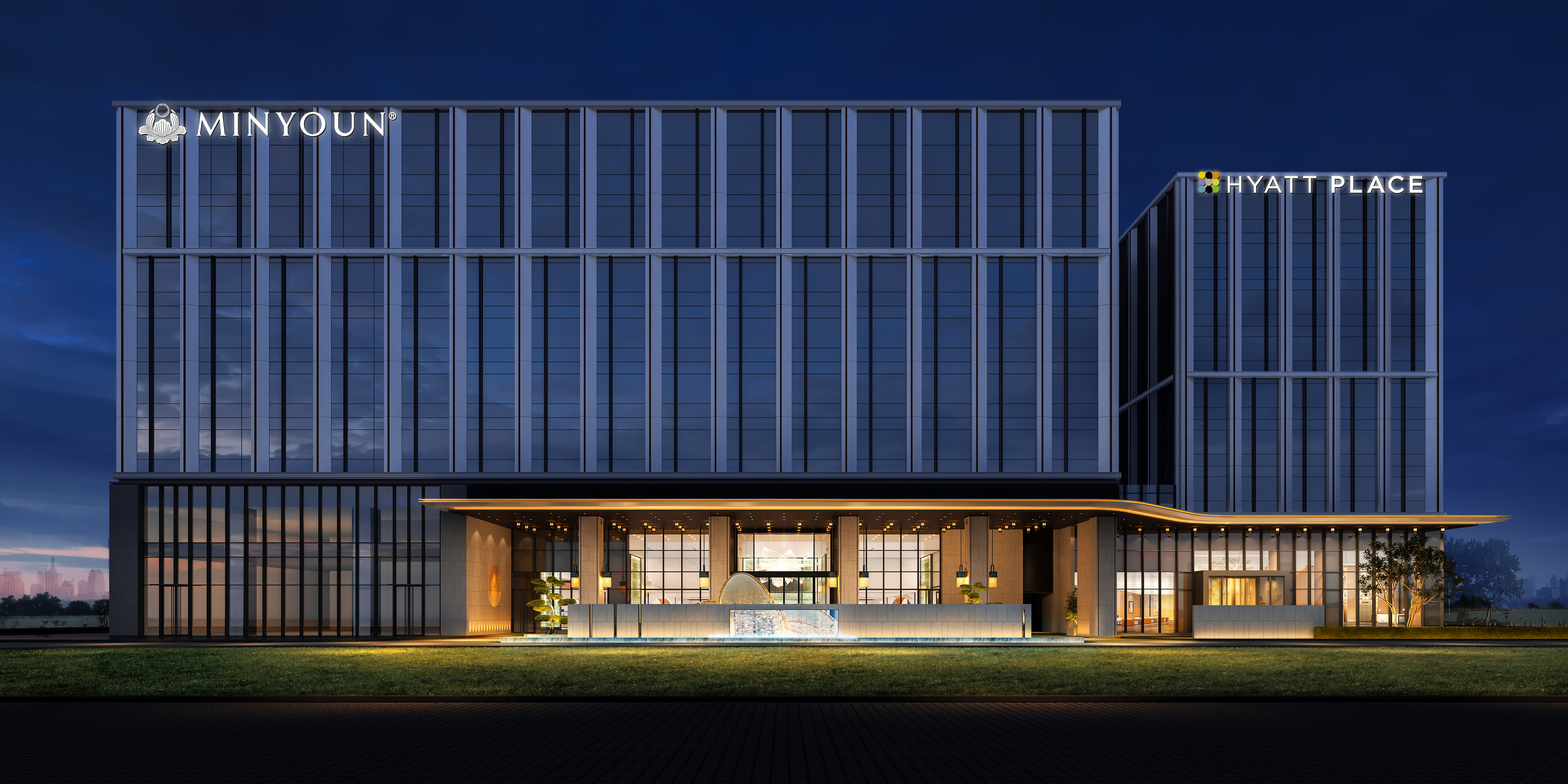 南京玄武凯悦嘉轩酒店 城景双床房 2 晚(连住) + 早餐 2 份/天