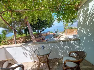 Beautiful House Located on a Hill in Samos Island, 400 m from an Organized Beach