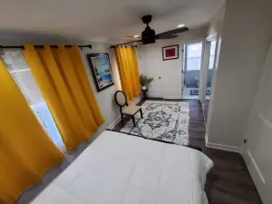 Private upper level 3-bedroom oasis with AC and WiFiHost occupies basement)