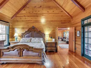 Lakefront Custom-Built Mentone Home: Game Room!