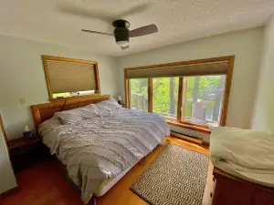 Tranquil, Serene, and Picturesque home with 100 foot private beach