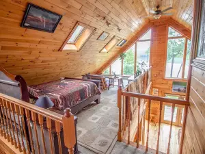 Private Lakefront Getaway With Amazing Views on Great Moose Lake - No Pets.