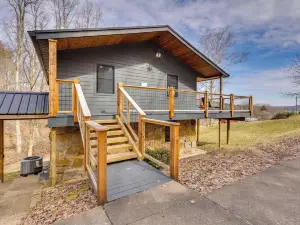 1 Mi to Marina: Cabin w/ Views Near Atwood Lake!