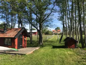 Nice Holiday House at Horse Farm with Lake and Sauna