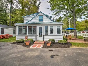 セバゴ レイク  コテージ ウW/ パティオ + ビーチ アクセス !
