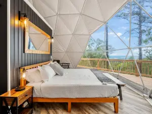 Impressive Dome with Fire Pit, Barbecue and Hot-tub in Capon Bridge, West Virginia