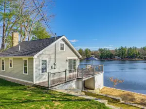 Modern Waterfront Gem w/ Dock on Lake Monomonac
