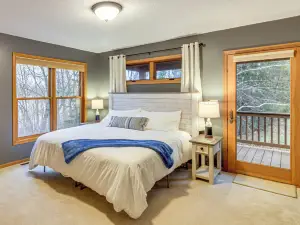 Private Lakefront Home w/ Game Room in Aurora!