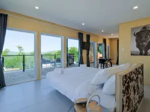 Bel Air Tremblant USHUAIA 2 : 1 CHAMBRE, JACUZZI, SAUNA, SUPERBE VUES