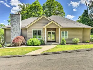 Walk to Lake: Middlefield Home w/ Fire Pit