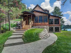 Waterfront Star Lake Cabin, Boat Dock on-Site