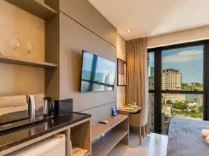 Mhfa Studios em Prédio Luxuoso Vista Mar