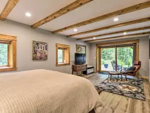 Saltwater Hot Tub & Wfh-Friendly Warren Cabin!
