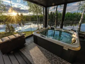 Exclusive Villa Wikkelä Ranua with Sauna & Jacuzzi