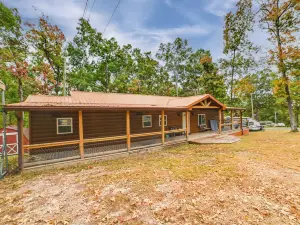 Walk to Lake: Dover Cabin w/ Views & Porch