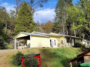 Spacious and Pet-Friendly Sunny Yellow Cabin for a Wonderful Escape by the Trinity River in Californ