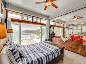 'Tortola Adventure' Private Villa: Ocean-View Pool