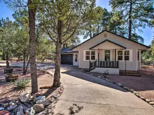 Peaceful Deck + Fire Pit: Payson Home!