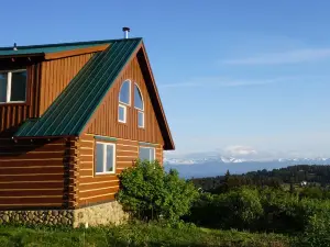Custom Log Cabin with Amazing Views - great for couples and families!