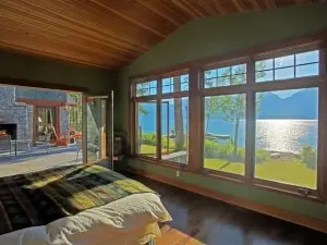 The Most Beautiful House on Flathead Lake - NW Travel Magazine 'Best Waterfront'
