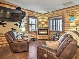 Dock w/ Boat Slip: Cozy Cabin Near Leesville Lake!