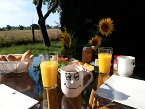 Ein Bett im Kornfeld - Haus Weitblick - mit Innenpool
