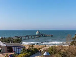 Ferienwohnung Seebär an der Seebrücke Zingst - Ruhig Gelegen Mit Terrasse