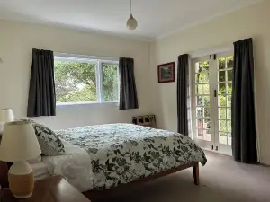 Peaceful cottage in private garden setting.