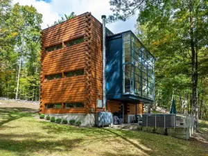 Epic Architectural Masterpiece w Views Hot Tub