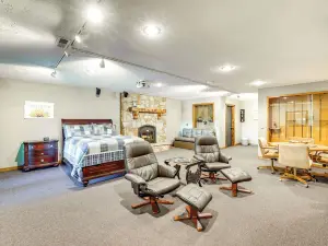 '只是一個投擲距離'卡斯維爾小屋帶有覆蓋甲板