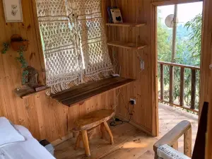 Cabin “Eucalipto” at blueberry farm