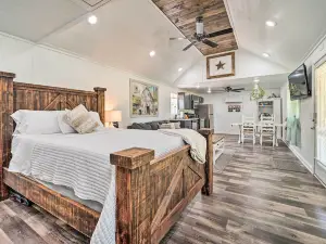 Broken Bow Cabin on 15 Acres w/ Stocked Fish Pond!
