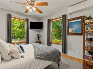 New Beautiful Lakefront Home on Belleau Lake! 500ft of Waterfront!
