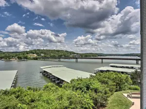 Lakefront Ozark Condo with Balcony and Seasonal Pool!