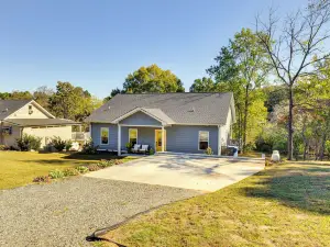 Waterfront Lake Hickory Retreat w/ Private Dock!