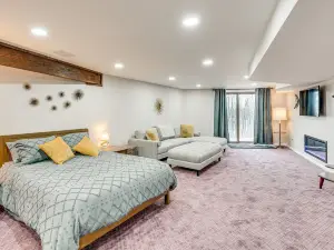 Eclectic Hubertus Home w/ Game Room & Fire Pit!