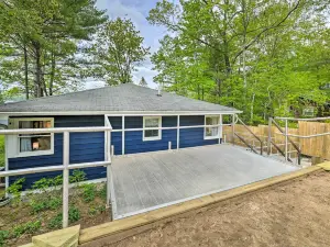 Northern Nights Beachfront Cottage in Kalkaska