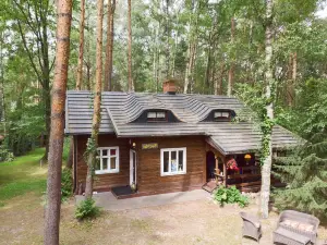 Wooden House in Debki Near Baltic Sea Beach