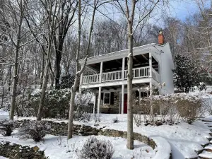 Restored, Historic Mill House Near The NCR Trail