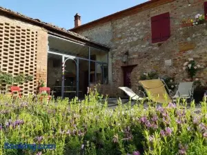 Charming House in Trequanda + Pool