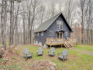 Hunter Mountain Home w/ Game Room: 1 Mi to Skiing!