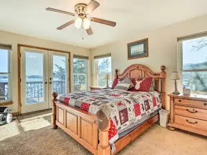 House w/ Deck Overlooking Lake of the Ozarks!
