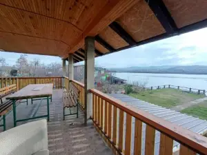 Captain's house by the Danube river