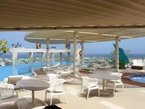 Grand Millennium Muscat Apartments and Suites connected to Mall