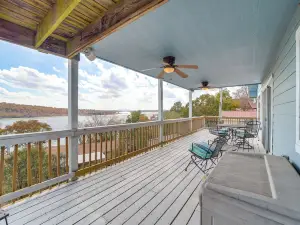 Fire Pit + Stunning Views: Lake Eufaula Retreat!
