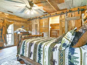 1/2-mi to Lake: Cabin on 43 Acres in Shell Knob!