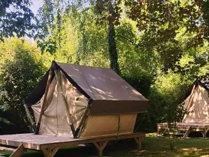Camping l'Oasis du Berry - Chalets climatisés