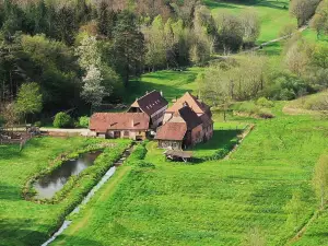 Maison d'hôtes de Charme - Ancien Moulin en Pleine Nature - la Paulusmühle