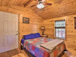 Rural Cabin Hideaway w/ Fire Pit & Mtn Views!